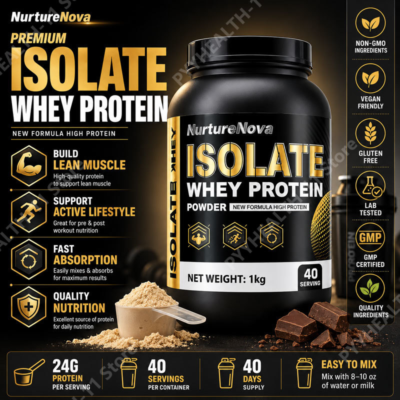 Fitness Nutrition Diet - Aislado de Proteína de Suero en