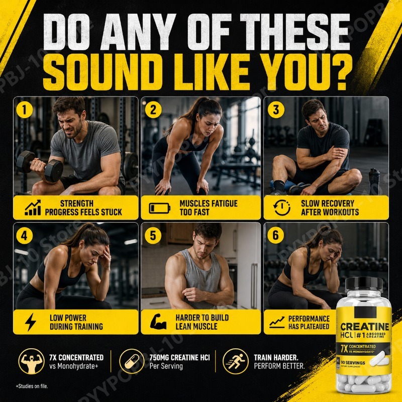 Creatina HCl 750mg 90 Cápsulas - Nutrition For Fitness reseña y precio