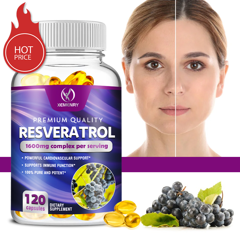 Cápsulas de resveratrol: apoya - Resveratrol Capsule Anti Aging reseña y precio