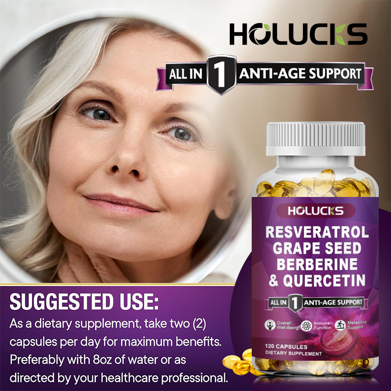 ¡Compra 1 y Lleva 1 Gratis! Cá - Resveratrol Capsule Anti Aging reseña y precio