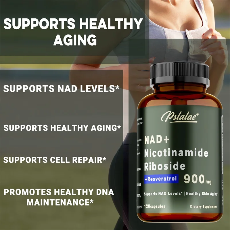 NAD+ Nicotinamida Ribósida: an - Resveratrol Capsule Anti Aging reseña y precio