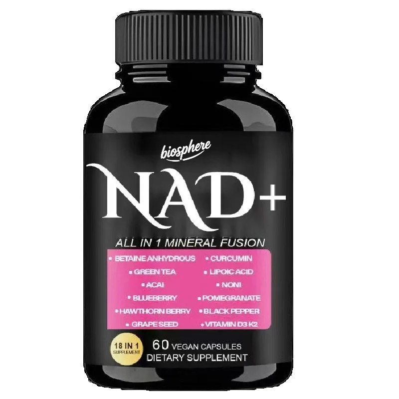 Suplemento NAD con nicotinamid - Resveratrol Capsule Anti Aging reseña y precio