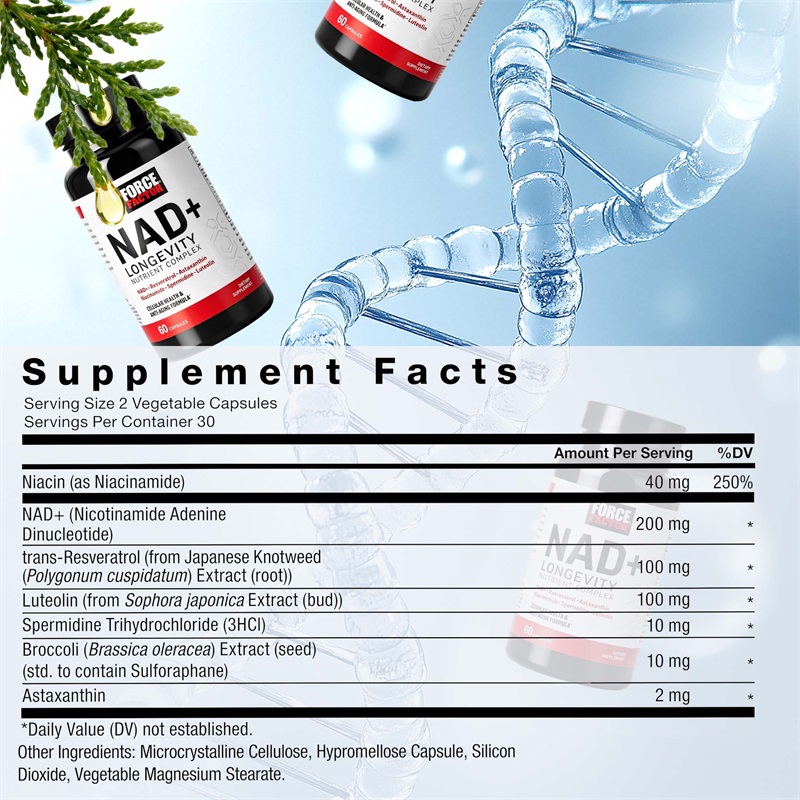 NAD + Resveratrol - Antienveje - Resveratrol Capsule Anti Aging reseña y precio